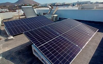 Instalación de placas solares en Tías de 6,44 kWp, Lanzarote