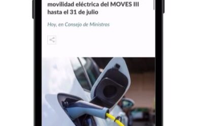 Instalación de Cargador de Vehículos Eléctricos, Plan Moves III